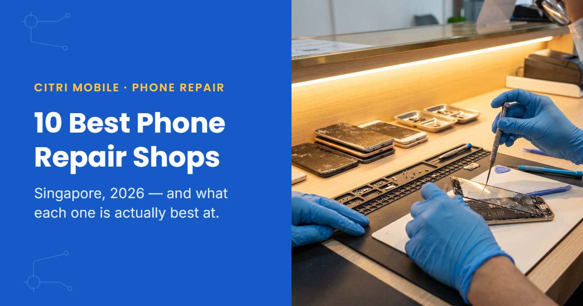 10 best phone repair shops singapore