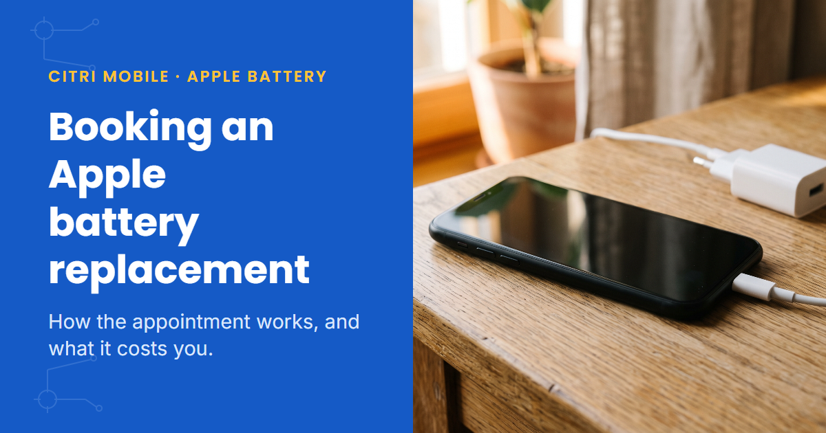apple battery replacement appointment singapore