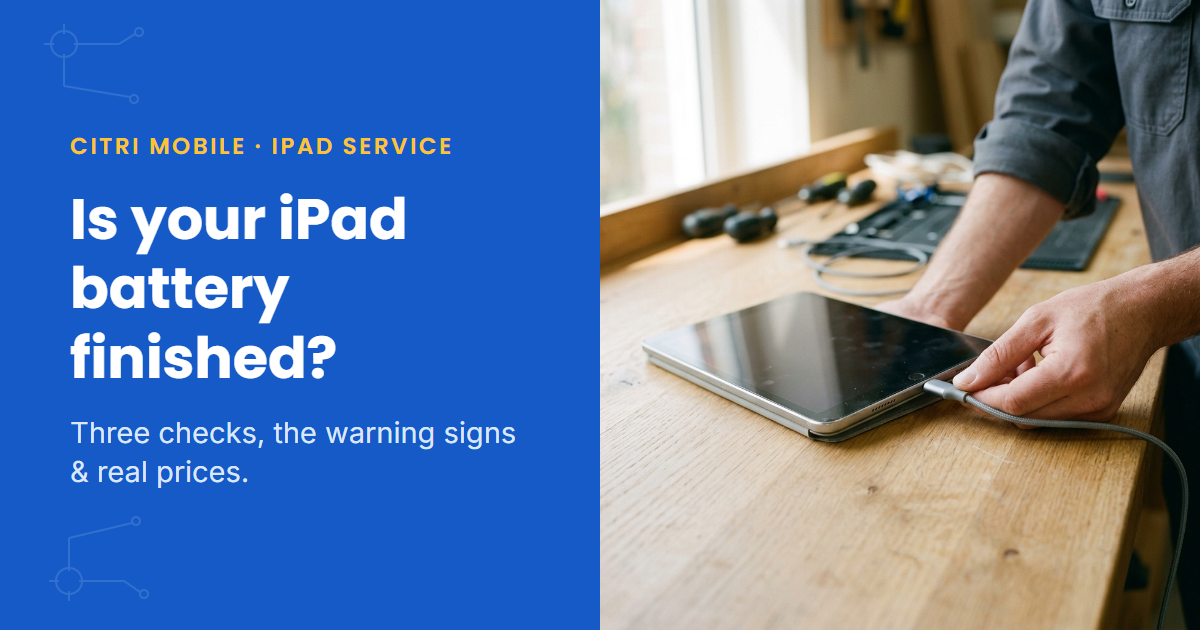 change ipad battery singapore