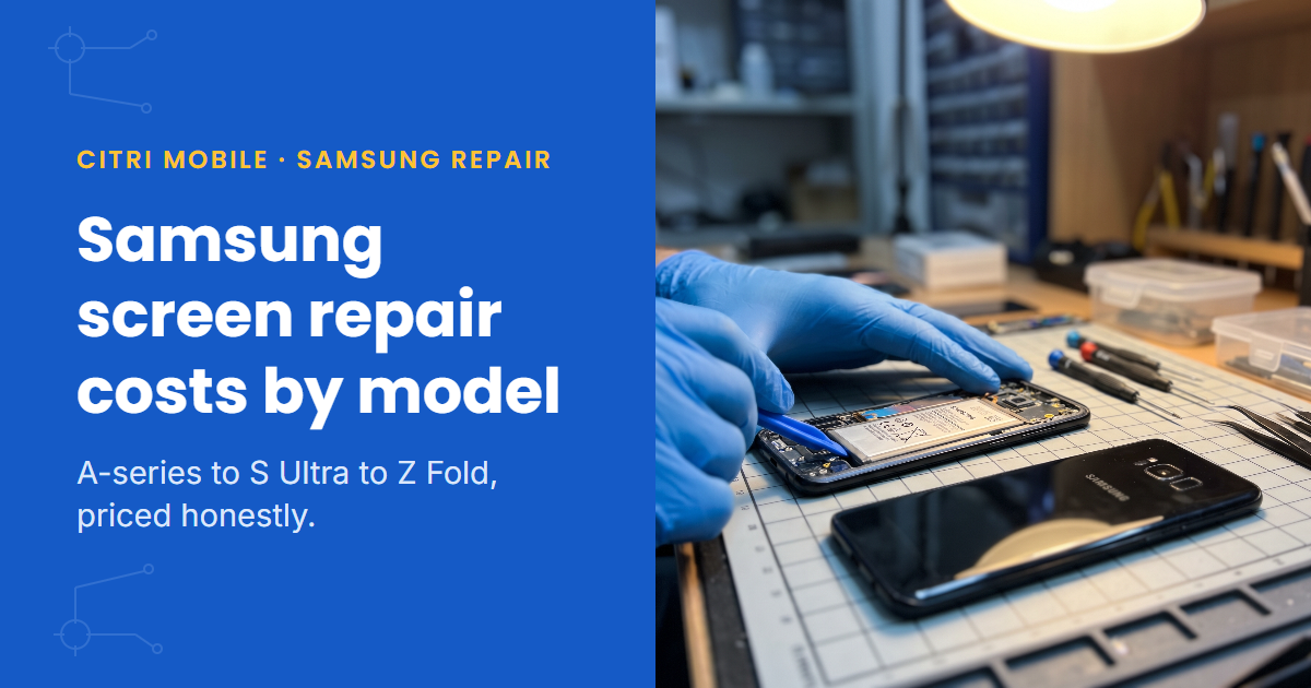 So, How Much It Costs to Fix a Samsung Screen in Singapore?