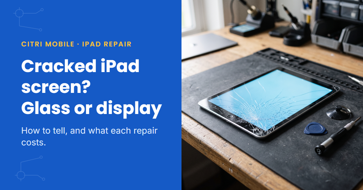 ipad screen repair singapore