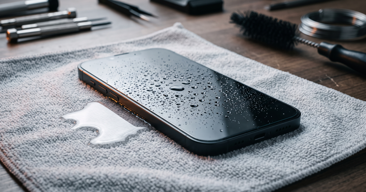 iPhone water damage repair Singapore, Citri Mobile