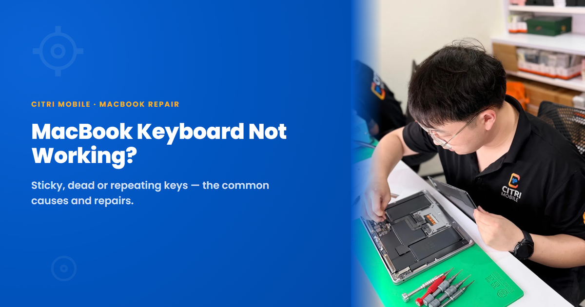 MacBook Keyboard Not Working? Here’s How to Fix It
