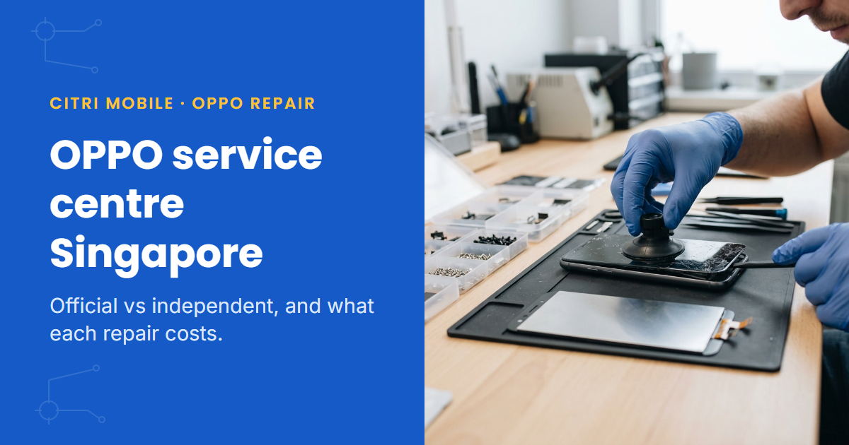 oppo service centre singapore